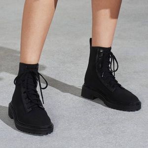 Loeffler Randall Brady Knit Boot in Black